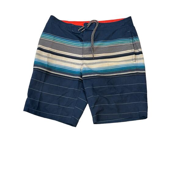 Goodfellow & Co Men's Swimwear size 34 Blue and White - Picture 1 of 2